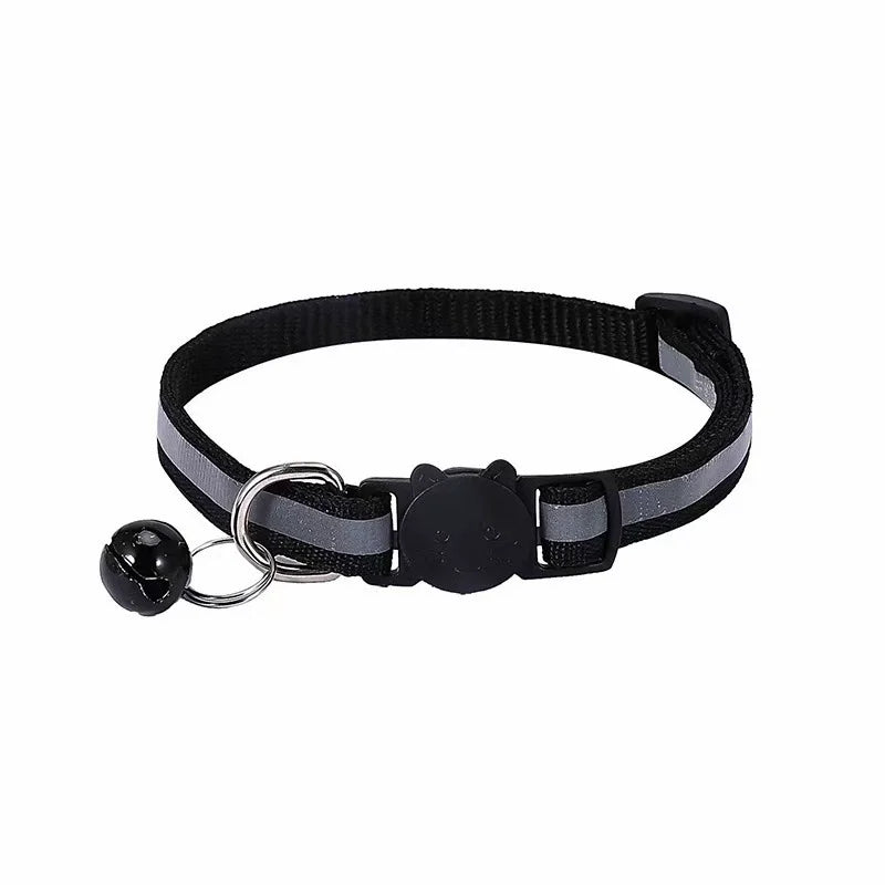 Reflective Cats Bells Collars Adjustable Dog Leash Pet Collar for Cats and Small Dogs Pet Supplies